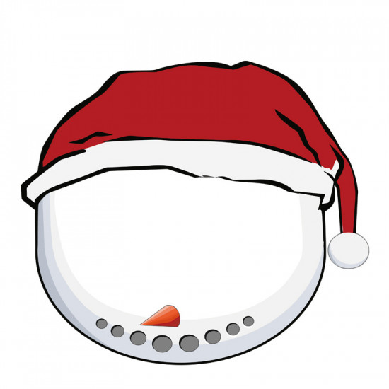 聖誕特色防護面罩(一套五個)