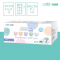香港製 - Canuxi Palette 高透氣 5色外科耳掛式口罩 ASTM Level 3 (獨立包裝)