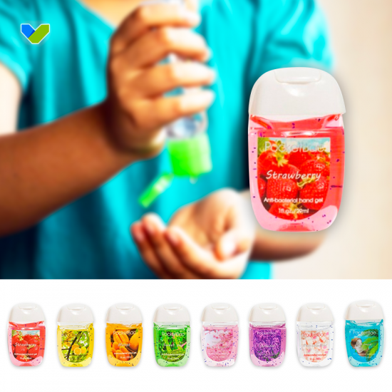 pocketbac scented alcohol hand sanitizer (batch of 500 pieces) [for school]