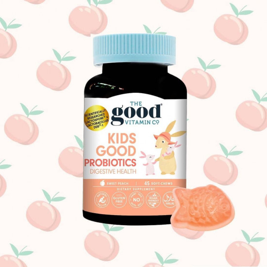 The GOOD Vitamin Co - Kids Probiotics Gummies (45 capsules per bottle) *Free poop*