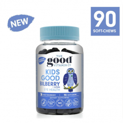 The GOOD Vitamin Co - Kids Bilberry+Lutein 小童山桑子+葉黃素軟糖 (90粒) *護眼抗藍光* The GOOD Vitamin Co - Kids Bilberry+Lutein 小童山桑子+葉黃素軟糖 (90粒) *護眼抗藍光*