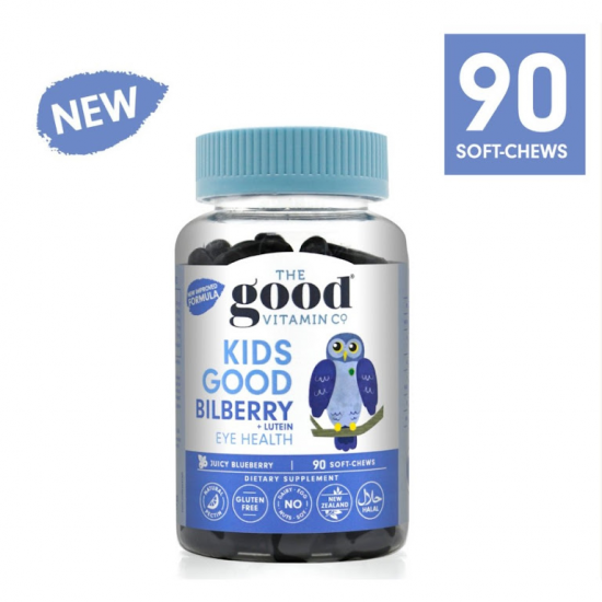 The GOOD Vitamin Co - Kids Bilberry+Lutein 小童山桑子+葉黃素軟糖 (90粒) *護眼抗藍光*