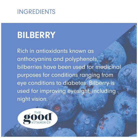 The GOOD Vitamin Co - Kids Bilberry+Lutein Gummies (90 capsules) *Eye protection and anti-blue light*