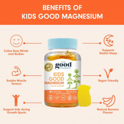 Kids Magnesium 小童鎂元素 (90粒) *睡前平靜* Kids Magnesium 小童鎂元素 (90粒) *睡前平靜*