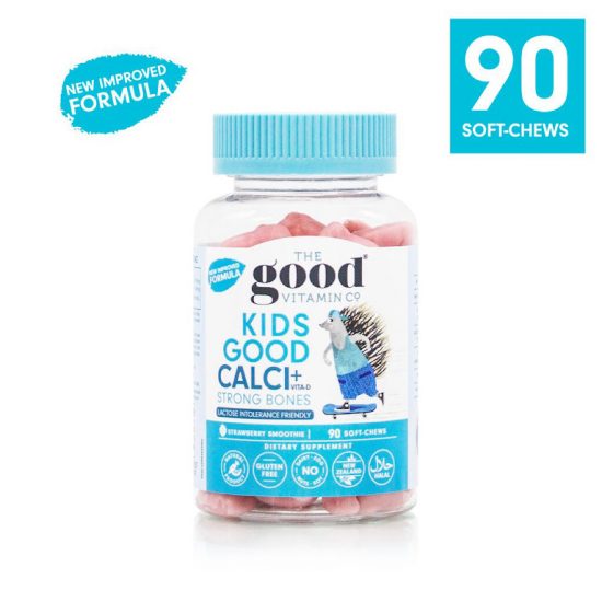 The GOOD Vitamin Co - Kids Calci+Vita-D 小童鈣+維他命D軟糖 (90粒) *快高長大*
