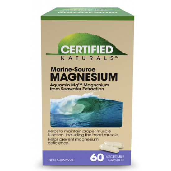 Marine-Source Magnesium (60s), Patented Marine Magnesium (60 Capsules)