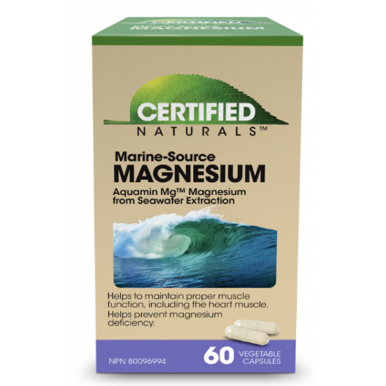Marine-Source Magnesium (60s), Patented Marine Magnesium (60 Capsules) Marine-Source Magnesium (60s), Patented Marine Magnesium (60 Capsules)