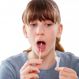 Oral saliva test