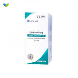 Longsee New Coronavirus Antigen Rapid Test Kit [Deep Throat Saliva Test]