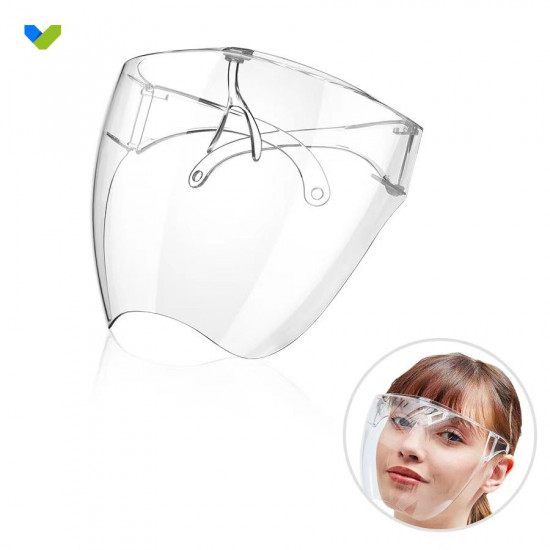 Hard shell transparent mask Hard shell transparent mask