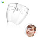 Hard shell transparent mask Hard shell transparent mask