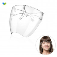 Children's hard shell transparent mask