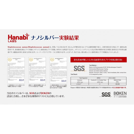 Hanabi Nano silver multi-purpose disinfectant (pure natural) (5L) Hanabi Nano silver multi-purpose disinfectant (pure natural) (5L)