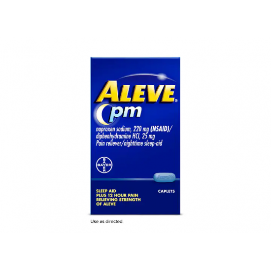 Aleve PM Nighttime Sleep Aid Plus 12 Hour Pain Relief