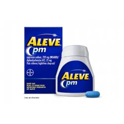 Aleve PM 夜間睡眠輔助加 12 小時止痛藥 Aleve PM 夜間睡眠輔助加 12 小時止痛藥