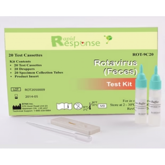 Rotavirus Rapid Test Kit Antigen Cassettes 20/Box