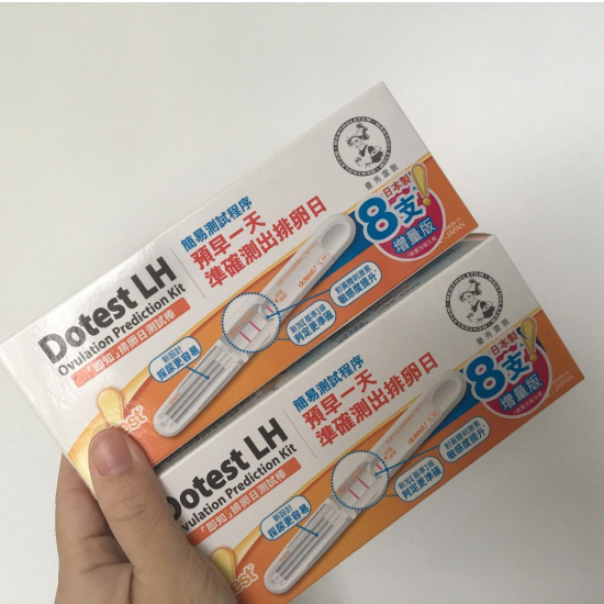 曼秀雷敦 Dotest LH (即知) 排卵日測試棒 8pc 件裝增量版 曼秀雷敦 Dotest LH (即知) 排卵日測試棒 8pc 件裝增量版