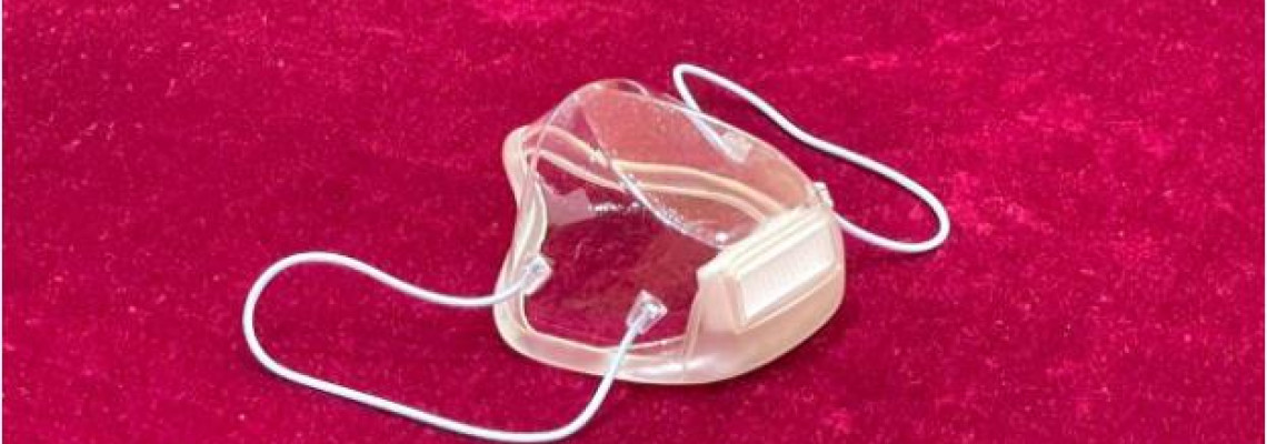 嶺大研發全透明過濾口罩　協助聽障人士日常交流