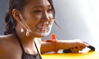 水上樂園透明口口罩