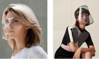 還在瘋搶特殊花色口罩 戴上透明面罩才是最時髦的防疫配件