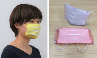 本日日本:真的嗎?用透明File自製口罩 本日日本:真的嗎?用透明File自製口罩