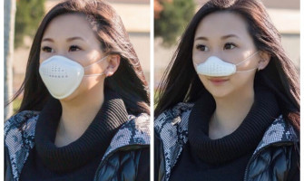 港人設計分體式「口鼻罩」 方便飲食降低感染風險 港人設計分體式「口鼻罩」 方便飲食降低感染風險