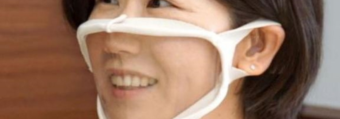 日本推出口鼻處透明口罩 可看到面部表情:一個88元 日本推出口鼻處透明口罩 可看到面部表情:一個88元
