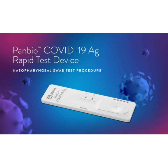 Panbio New Coronary Antigen Self-Test Rapid Test Kit [Nasal Swab Test]-Single 1 Pack