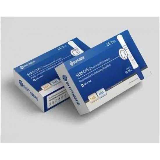 【Macau Emergency】Synthgene Salivary Antigen Rapid Detection Kit (Colloidal Gold Method) (1 Pack) English Version 【Mouth Fluid Test】(Delivery to Macao) 【Macau Emergency】Synthgene Salivary Antigen Rapid Detection Kit (Colloidal Gold Method) (1 Pack) English Version 【Mouth Fluid Test】(Delivery to Macao)