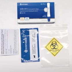 【Macau Emergency】Synthgene Salivary Antigen Rapid Detection Kit (Colloidal Gold Method) (1 Pack) English Version 【Mouth Fluid Test】(Delivery to Macao) 【Macau Emergency】Synthgene Salivary Antigen Rapid Detection Kit (Colloidal Gold Method) (1 Pack) English Version 【Mouth Fluid Test】(Delivery to Macao)