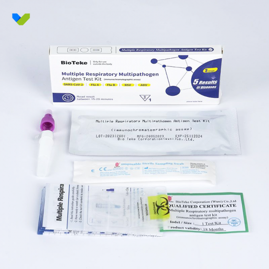 Respiratory Multiple Pathogen Antigen Detection Kit 5-in-1/1PC