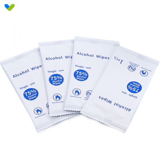 75% alcohol disinfected wet wipes