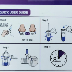 DVOT - 【10合1】 新冠病毒/腺病毒/肺炎支原體/甲型流感病毒/乙型流感病毒/呼吸道合胞病毒/副流感1/3型 /副流感2型/鼻病毒/偏肺病毒(單支裝)