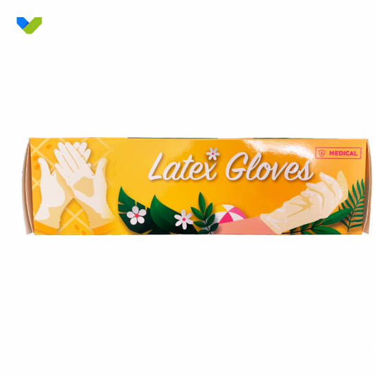 Latex Gloves (HEALTHBUYNOW) (Made in Malaysia) [Mint Green]