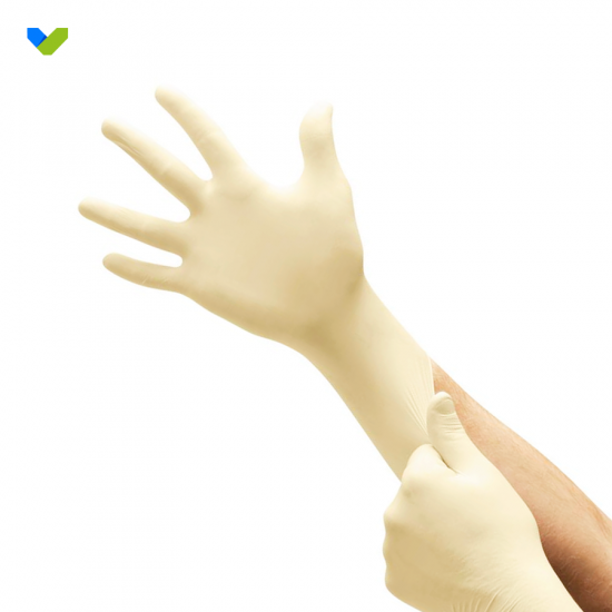 Latex gloves [Made in Malaysia] produced by HEALTHBUYNOW(Minimum batch of 10 boxes)