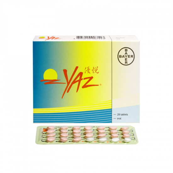 BAYER - 拜耳 YAZ優悅避孕藥 28粒 BAYER - 拜耳 YAZ優悅避孕藥 28粒