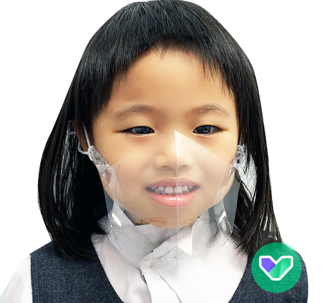Children Transparent Face Mask