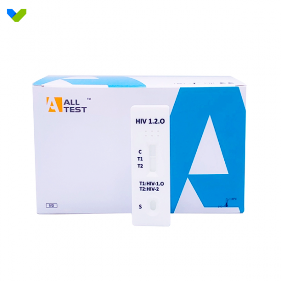 HIV 1.2 Rapid Test Cassette (WB) / Sngle Use Kit AIDS self-test kit 1 pack (blood collection)