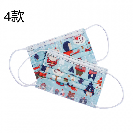 Colorful Christmas parent-child masks (10 boxes minimum batch) Colorful Christmas parent-child masks (10 boxes minimum batch)