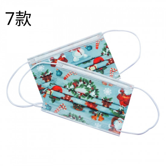 Colorful Christmas parent-child masks (10 boxes minimum batch) Colorful Christmas parent-child masks (10 boxes minimum batch)