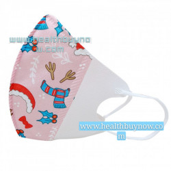 A variety of printed masks for children A variety of printed masks for children