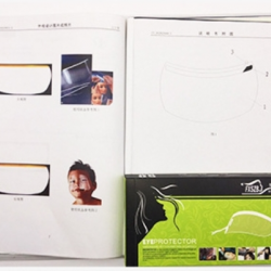 髮型屋防碎髮及防飛沫面罩