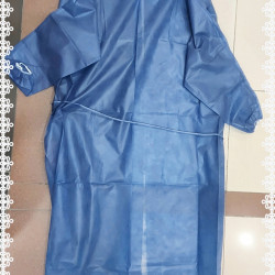 一次性隔離保護衣(深藍色)【每套10件】