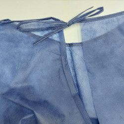 一次性隔離保護衣(深藍色)【每套10件】