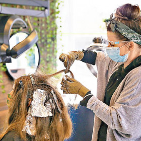 Hairdressing salon protective equipment