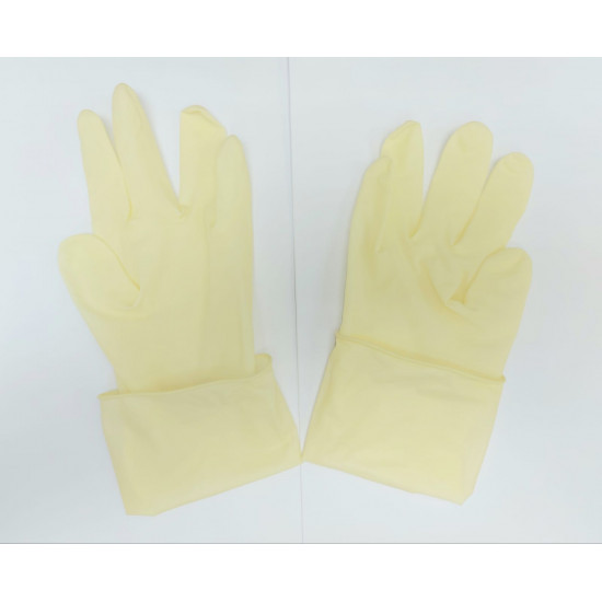 Individually wrapped gloves [latex gloves] (a set of 100 pairs)