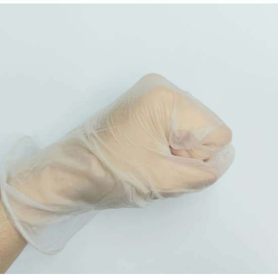 Disposable powder-free PVC gloves (30 boxes minimum batch)