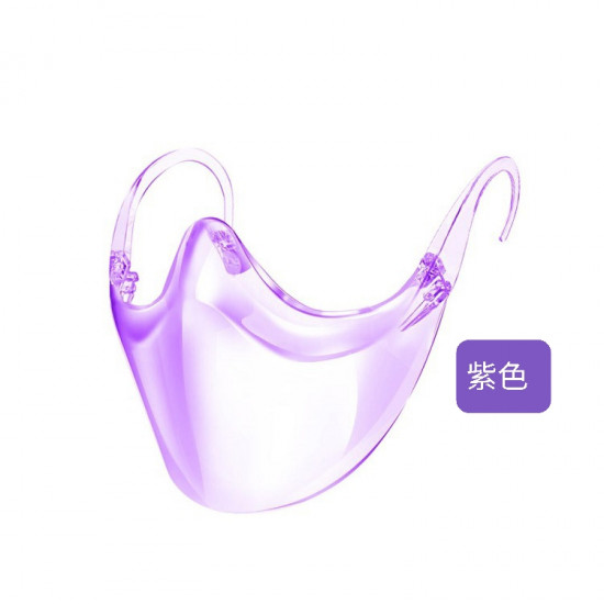 All-round transparent mask-available in multiple colors (minimum batch of 5)