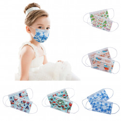 Colorful Christmas parent-child masks (10 boxes minimum batch) Colorful Christmas parent-child masks (10 boxes minimum batch)