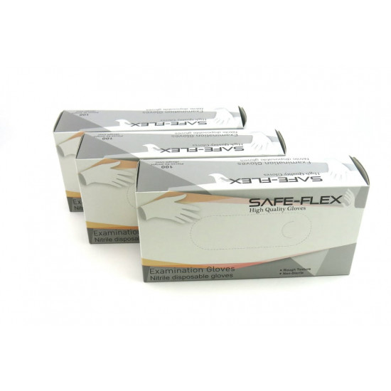 SAFE-FLEX Medical Nitrile Gloves (Powder-Free) (Minimum 30 boxes) SAFE-FLEX Medical Nitrile Gloves (Powder-Free) (Minimum 30 boxes)